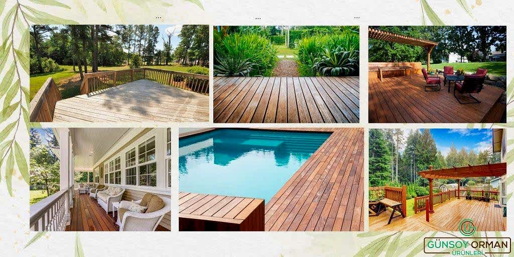 ahşap iroko deck kaplama fiyatları modelleri